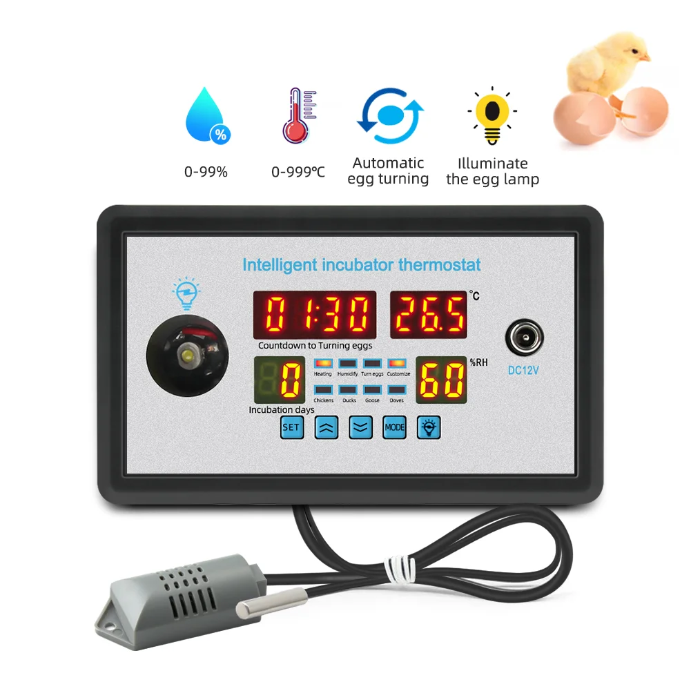 Temperature Controller ZFX W9002 Multiple Input Digital Intelligent Temperature Controller For Industrial Measuring