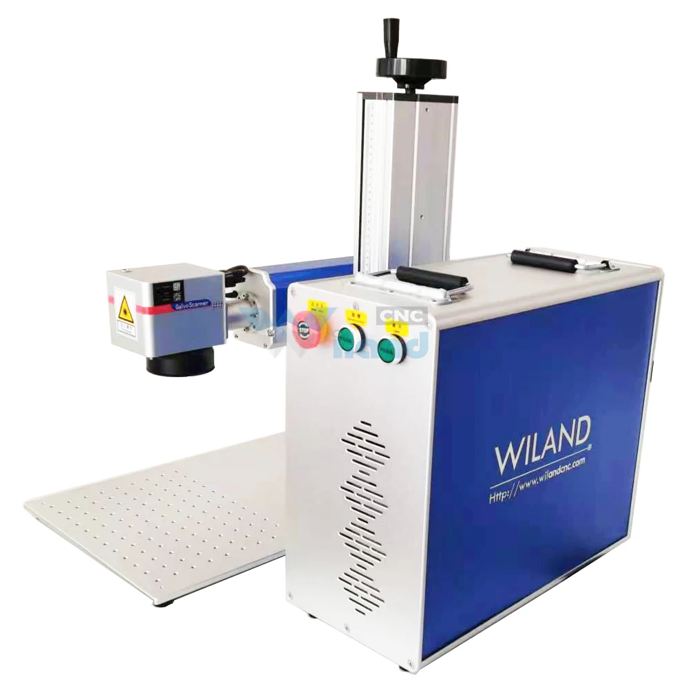 Hobby 20W 30W Small Laser Marking Machine Automatic Fiber Engraving Equipment 50W For Businessman