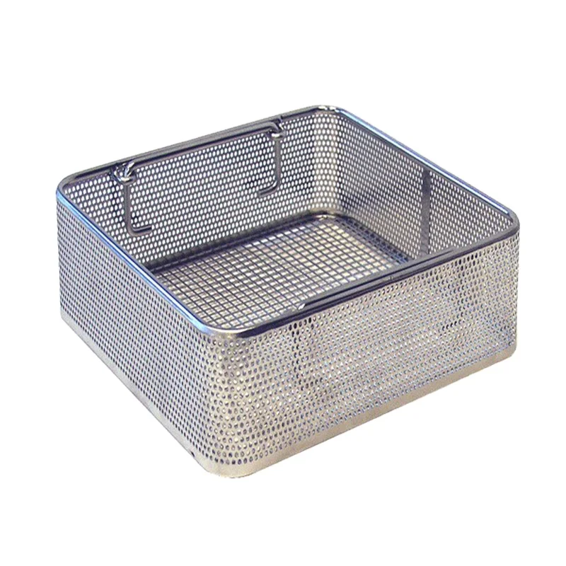Storage Metal Stainless Steel Wire Mesh Basket for Kitchen