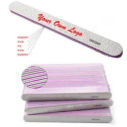 100/180 г., низкий минимальный заказ, индивидуальный логотип, Эва, одноразовые печатные доски, инструменты для маникюра, пилки для ногтей