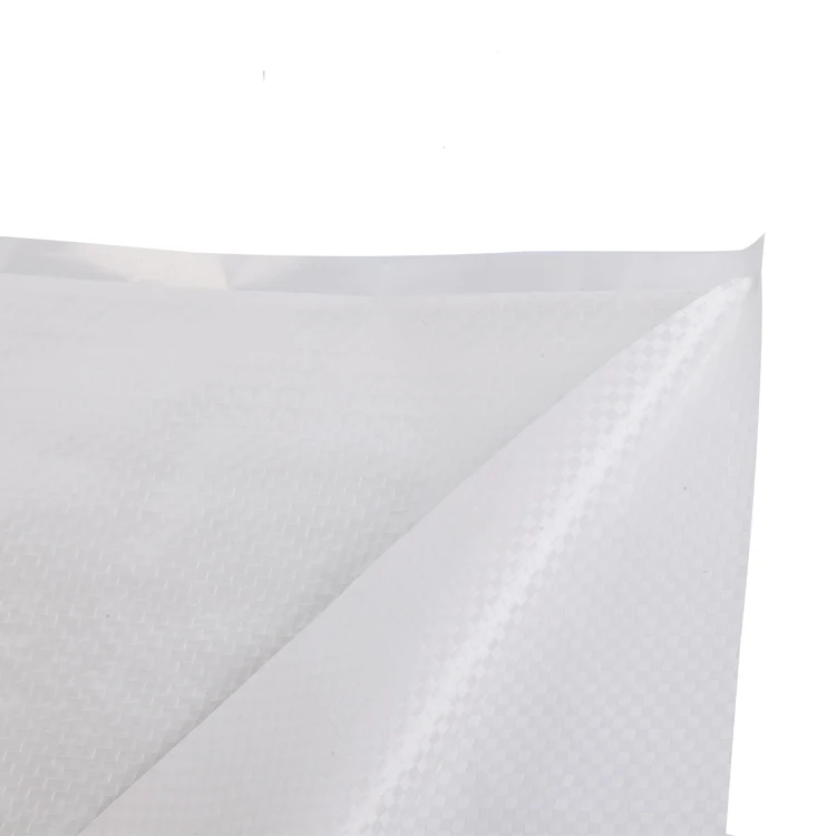 100kg pure white woven polypropylene sacks river sand bags