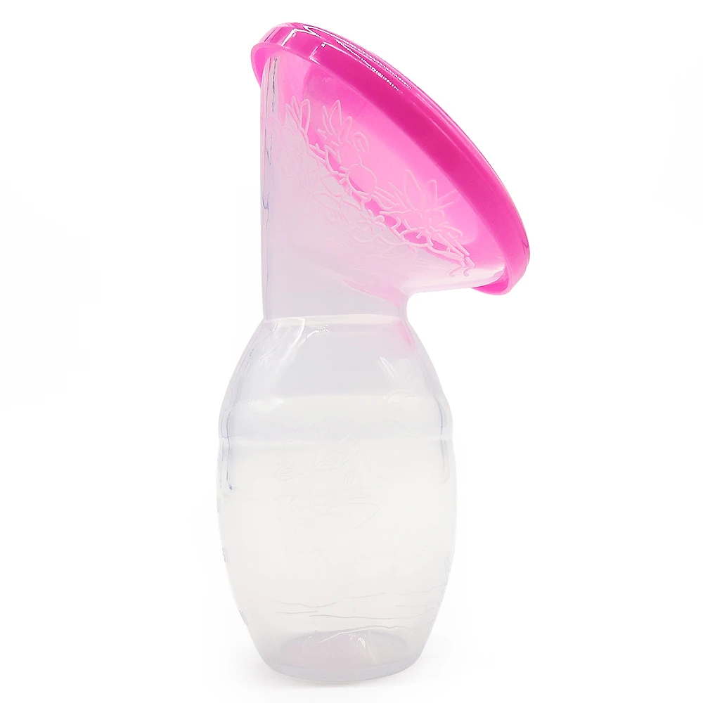 Custom Logo portable silicone breast pump Milk hands free manual breast pump