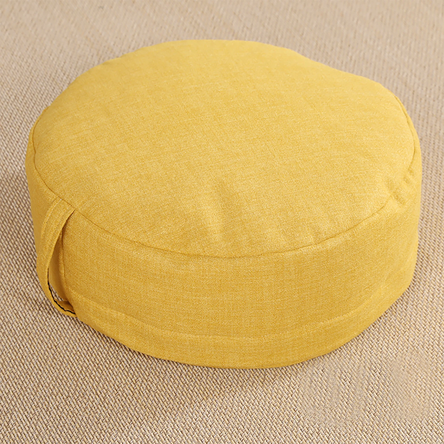 New Arrival Natural Hemp Fabric Round Floor Seat Cushion Eco-friendly Tatami Mats Detachable And Washable Meditation Cushion