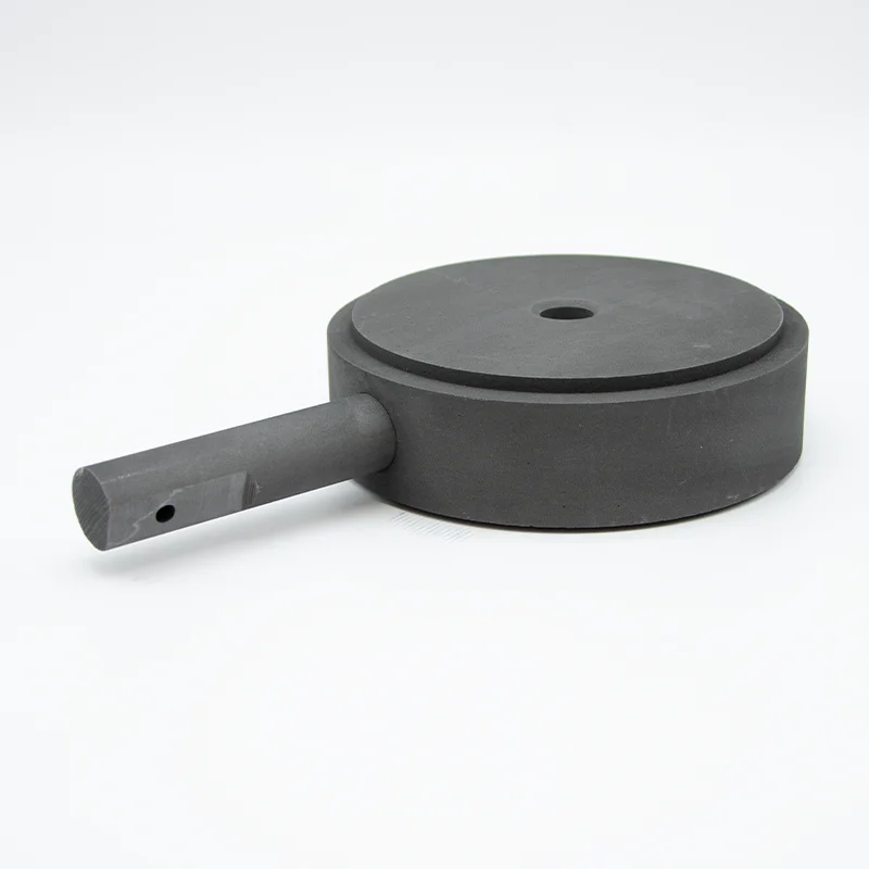 Customized graphite nozzle seat precision machining isostatic pressing graphite mold for smelting gold silver copper