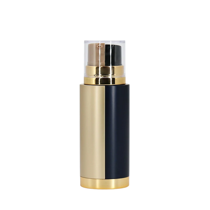 Suitable Price Dual Chamber 50Ml Lotion Airless Pump Empty Essence Opaque Luxury Airless Bottle