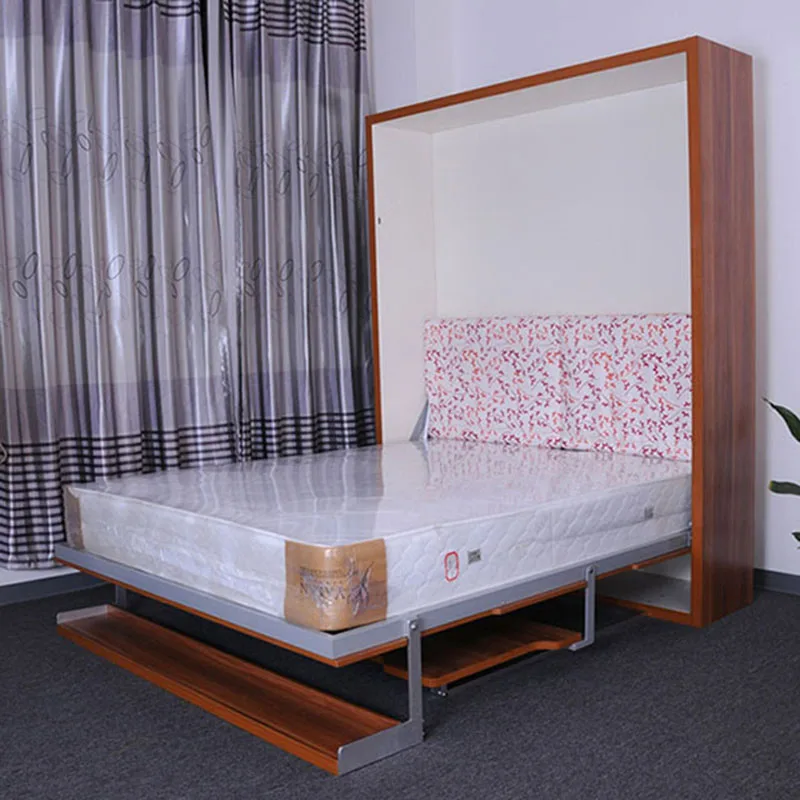 
Modern smart high quality home furniture folding saving space murphy bed with computer desk folding bed wall bed 
