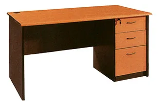 
Latest design office furniture wooden office curved cheap computer table 