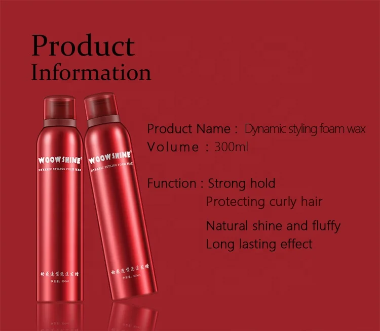 Hair Beauty Man Salon Product Guangzhou Hot Mousse Volumizing Thickening