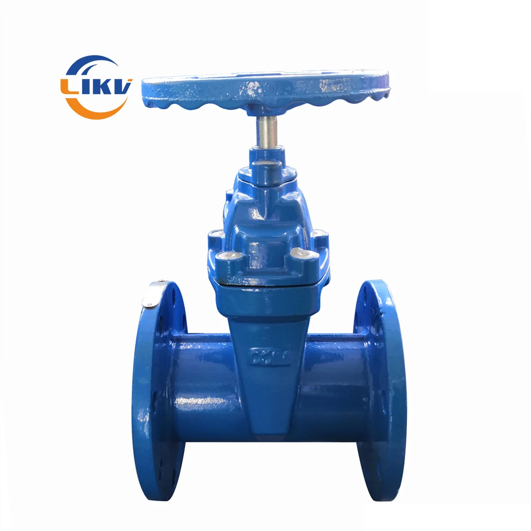 Industrial 4 Inch Soft Seal Non Rising Spindle Gate Valve Factory Direct Russia GOST Price List