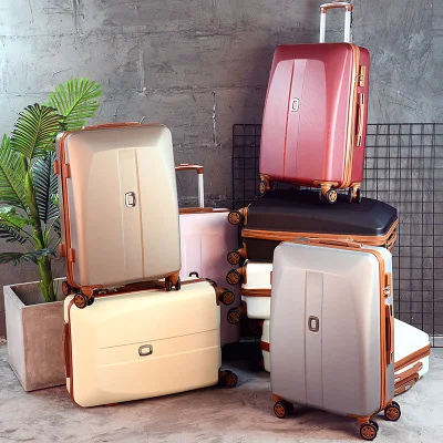 PC printed durable luggage