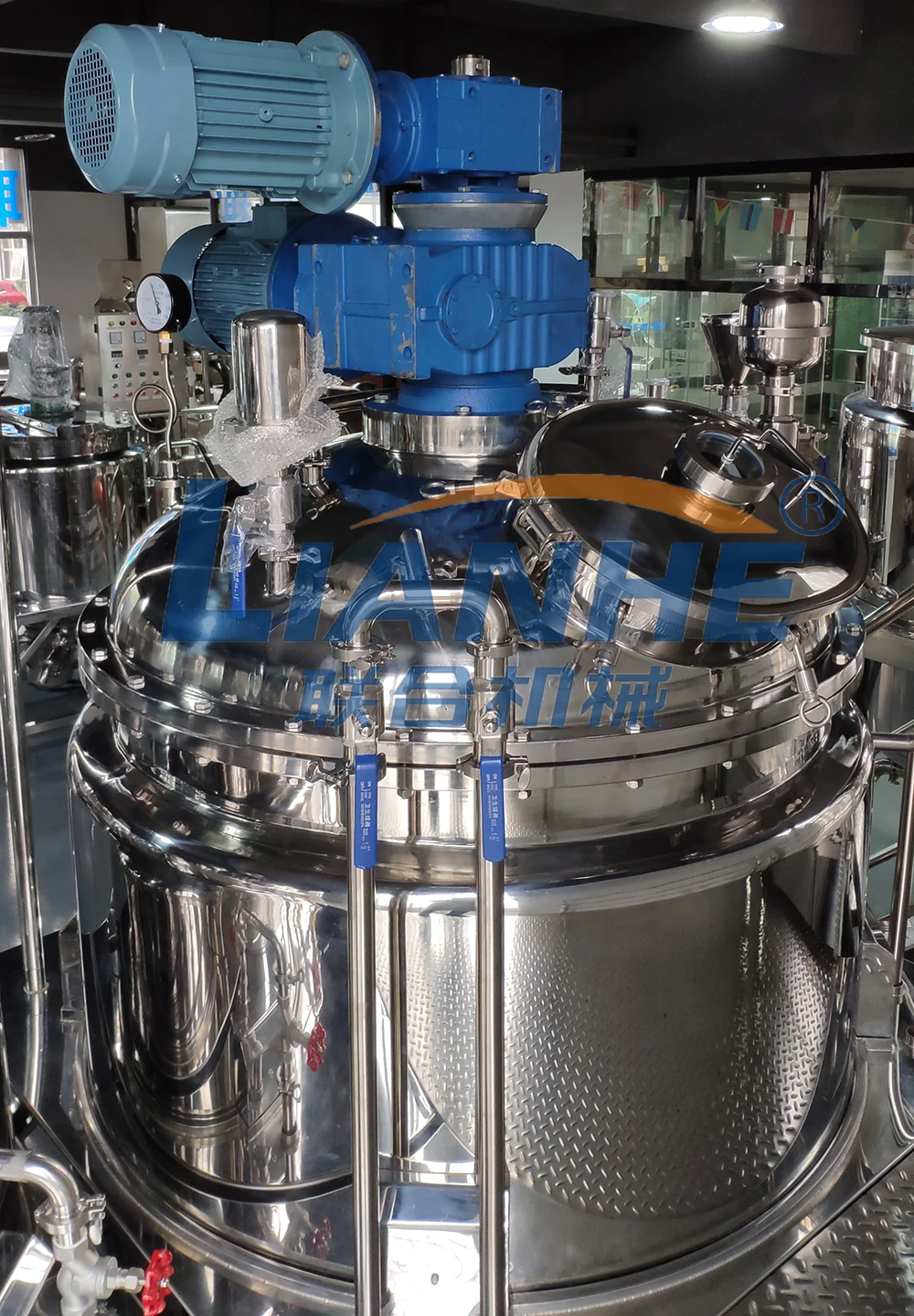 Hair gel machine gel production equipment small lotion mixer cosmetic machine