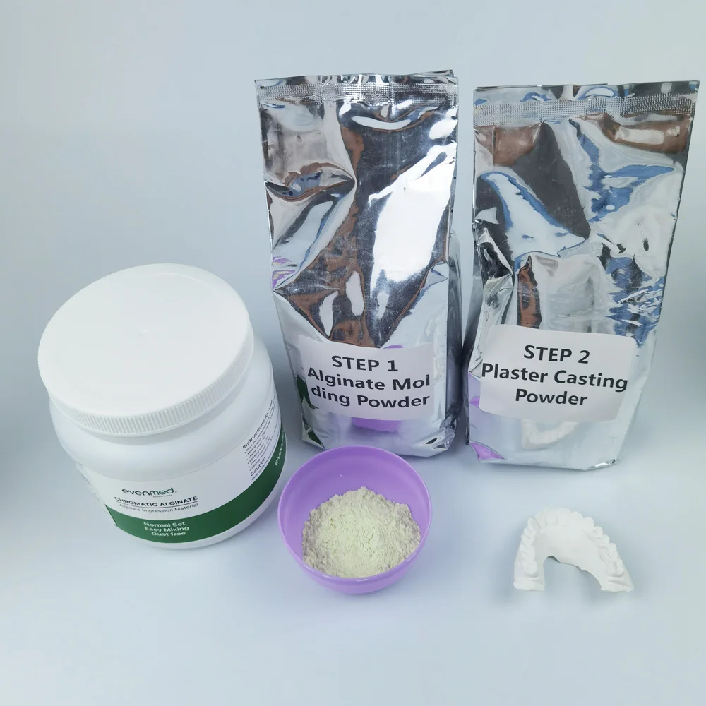 Dental Tooth Alginate Impression Material Baby Hands Foot Module Casting 500g