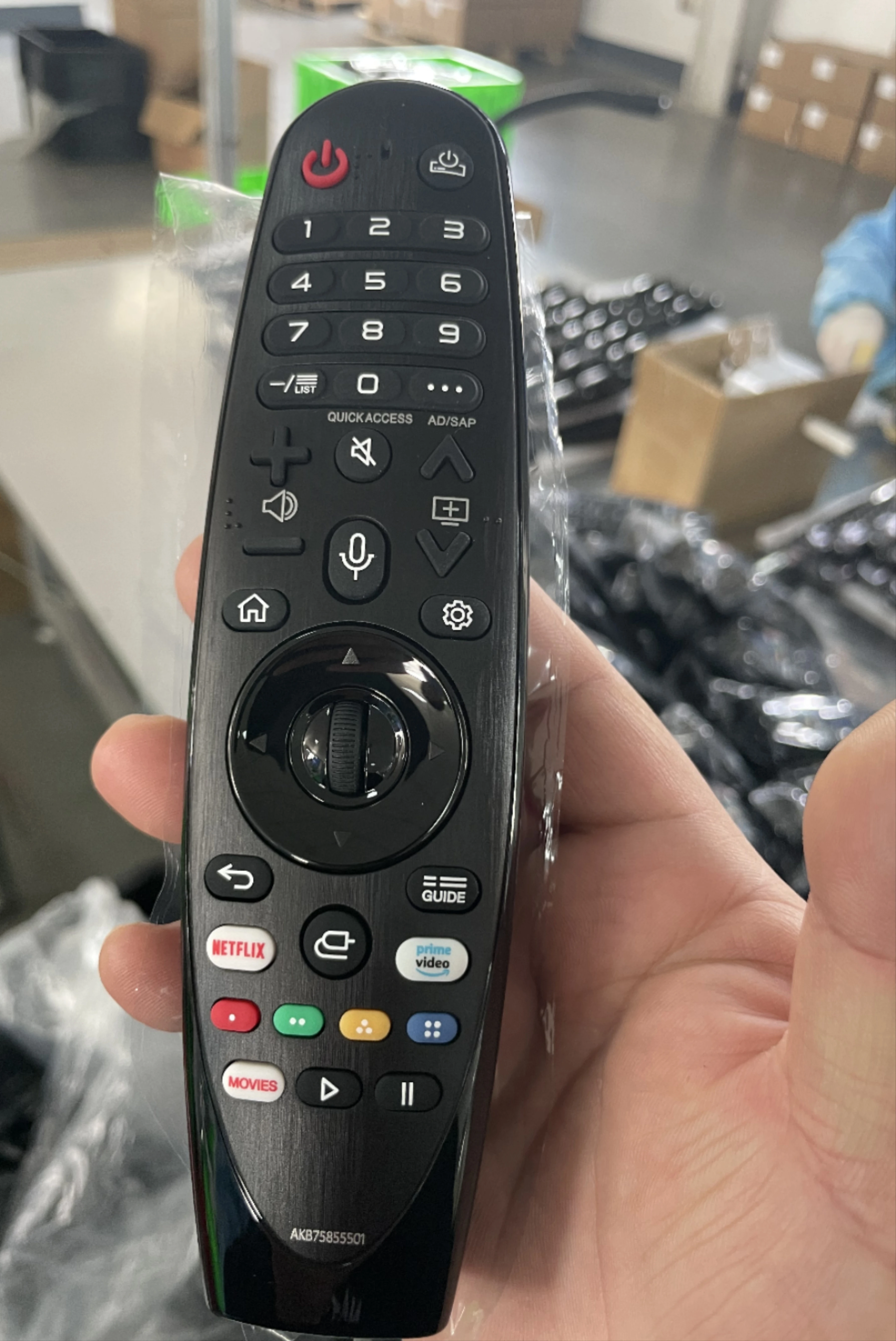 Voice Air Mouse Magic Mr20ga TV Remote Control for LG Smart TV Remote Control OEM ODM Replacement  Remote Control