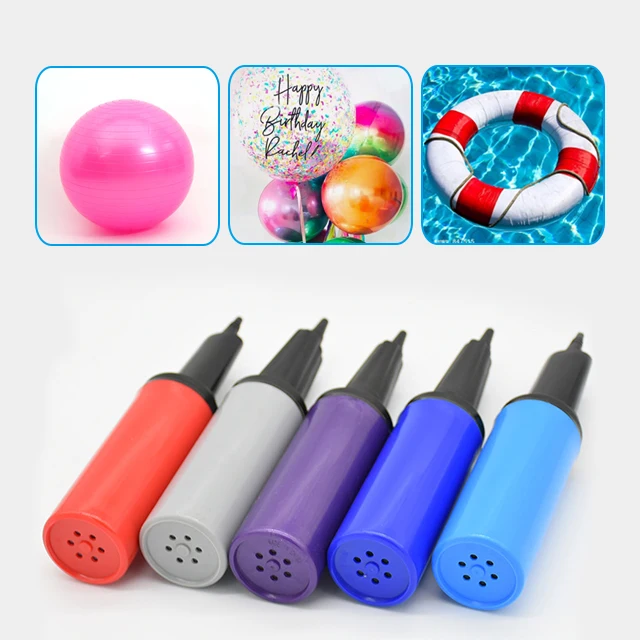 Горячая Распродажа! 9-дюймовый относящий к окружающей среде Содружественный портативный ручной работы; Оригинальная пластмассового баллона насос для украшения для праздника