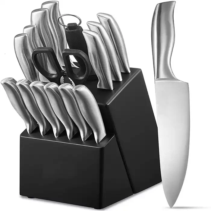 2023 Kitchen Knives 14 Piece Stainless Steel Knives Choice For Kitchen Restaurant