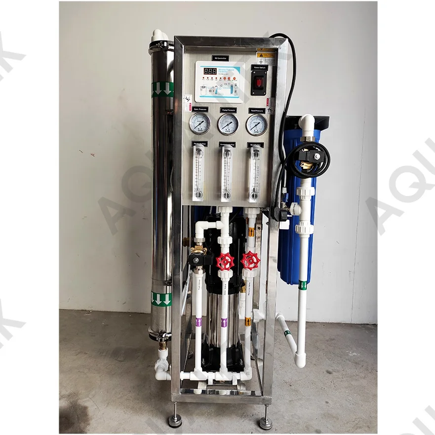 Ro Plant Commercial 250l/h 500l/h 1500g/d Water Purifying Machine Drinking Water Treatment Drinking Water King Machine