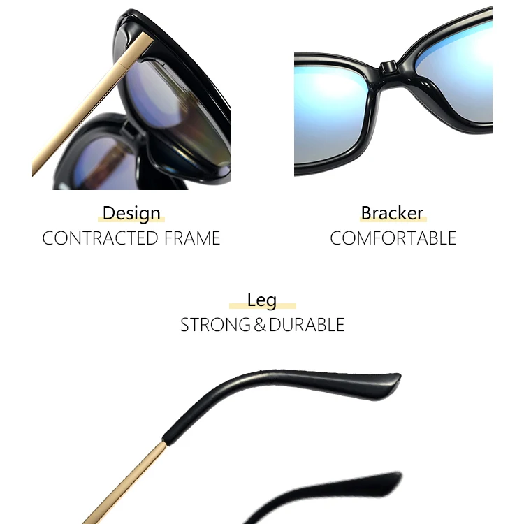  2021 Summer Vendors Shade Branded Anti-blue Polarized Light TR90 TAC UV400 Magnetic Clip-on Clip on Sun