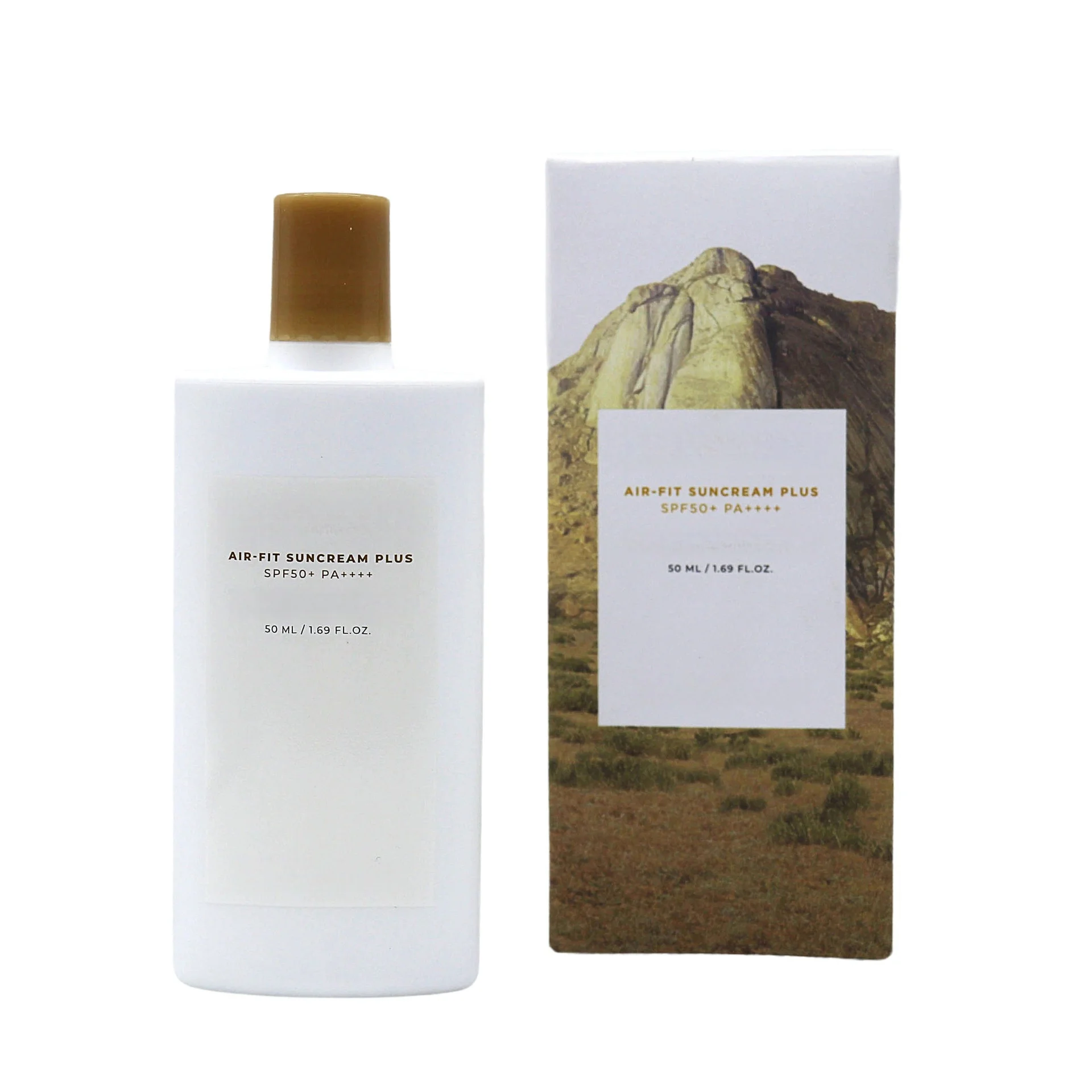 Skin 10004 Snow Grass Physical Sunscreen SPF50 Long lasting Protection UV Protection Brightening Skin Color 50ml