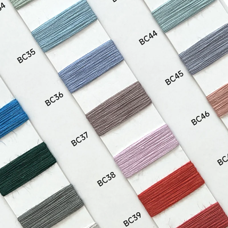 QIANJIN Good Quality And Price Of linen yarn crochet slub cotton linen yarn