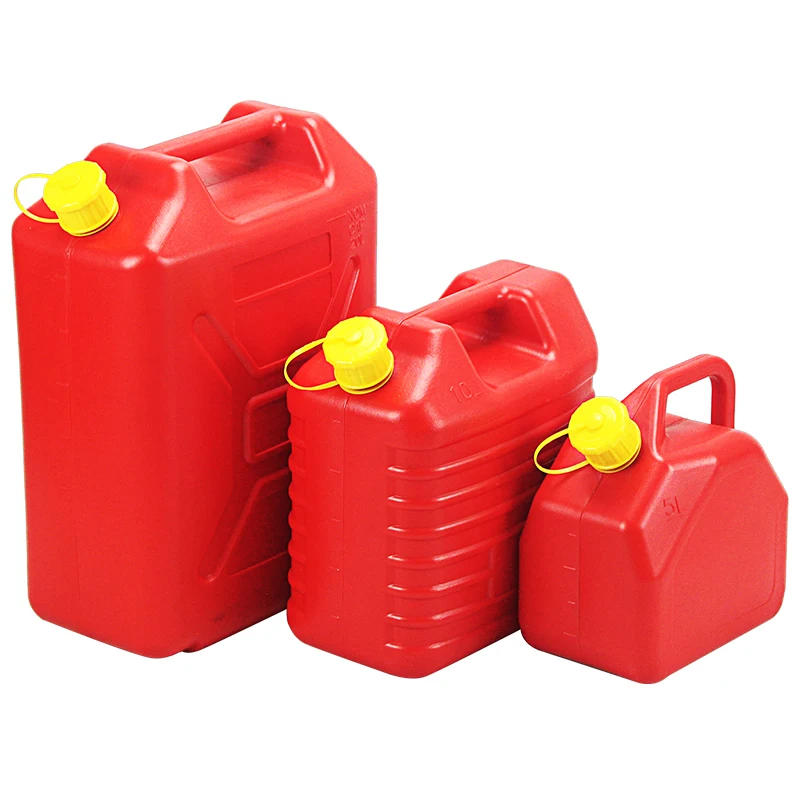 Wholesale plastic type jerry can fuel container mini bar car motorcycle portable gasoline tank