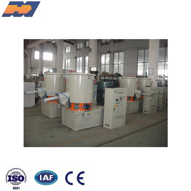 Plastic granules mixer SHR series high speed plastic mixer hot mixing machine extrusion machine