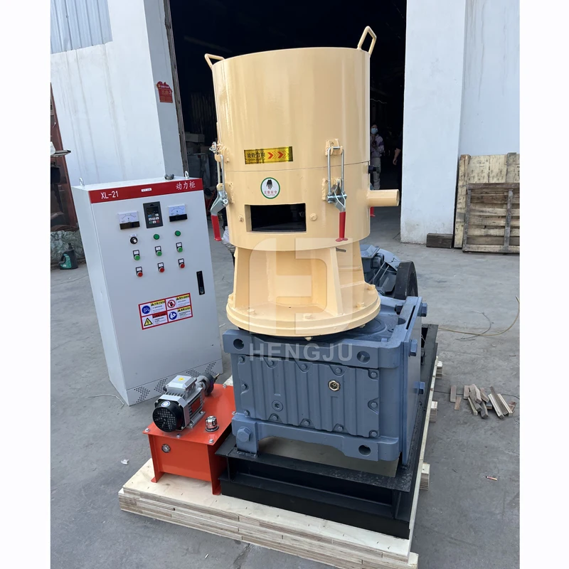 Sawdust Straw Wood Flat Die Biomass Fuel Granulator Biomass Fuel Pellet Machine