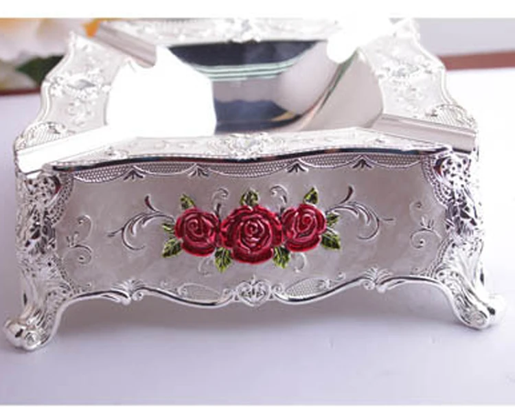 
Factory price custom logo metal pocket cigar standing ashtray for outdoor 