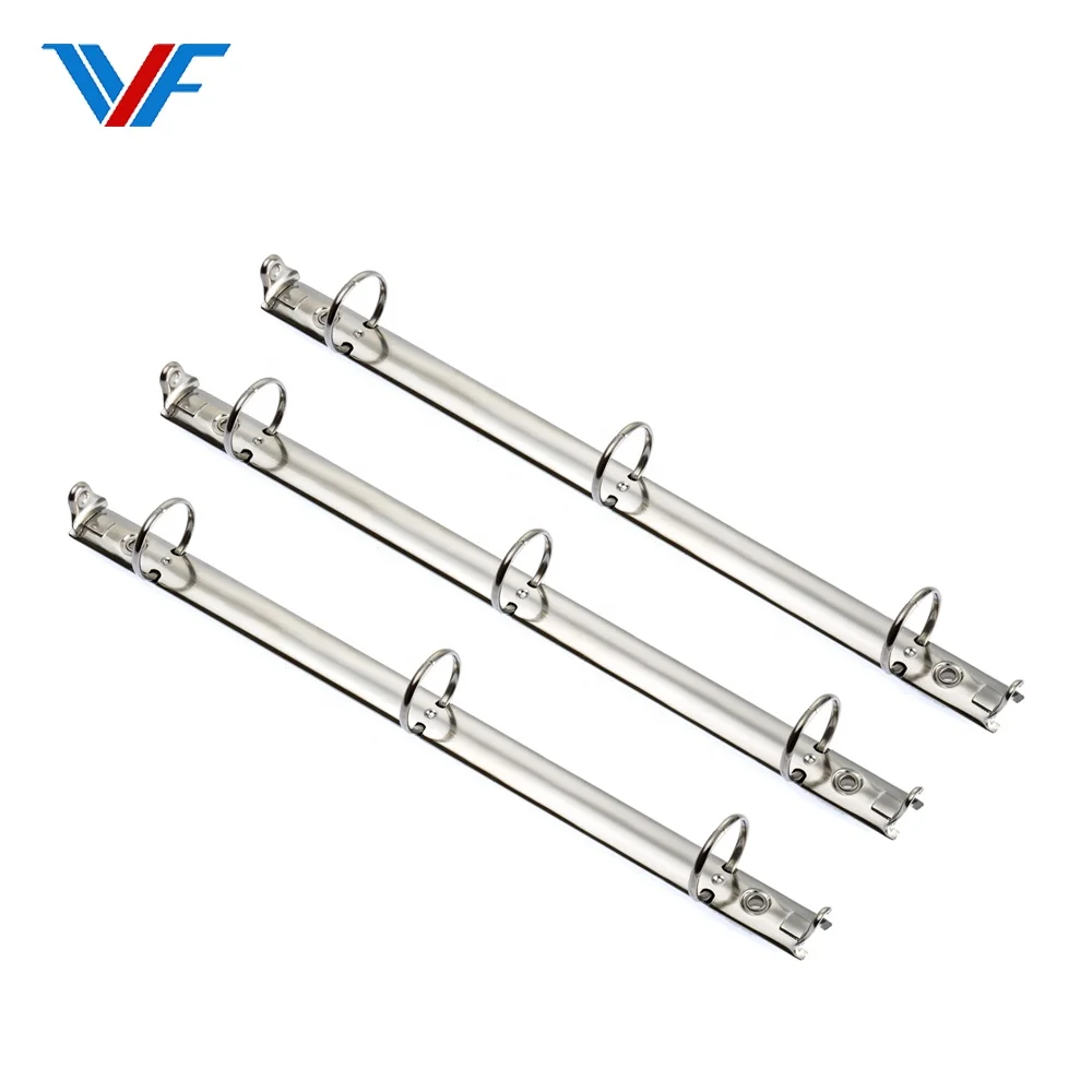 Trriger Open 3 Ring Binder Mechanism For File Folder