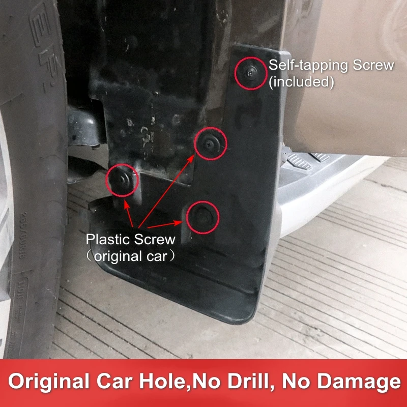 Аксессуары для внешней части автомобиля Оптовая поставка защита от грязи гибкие прочные резиновые щитки Great wall Poer