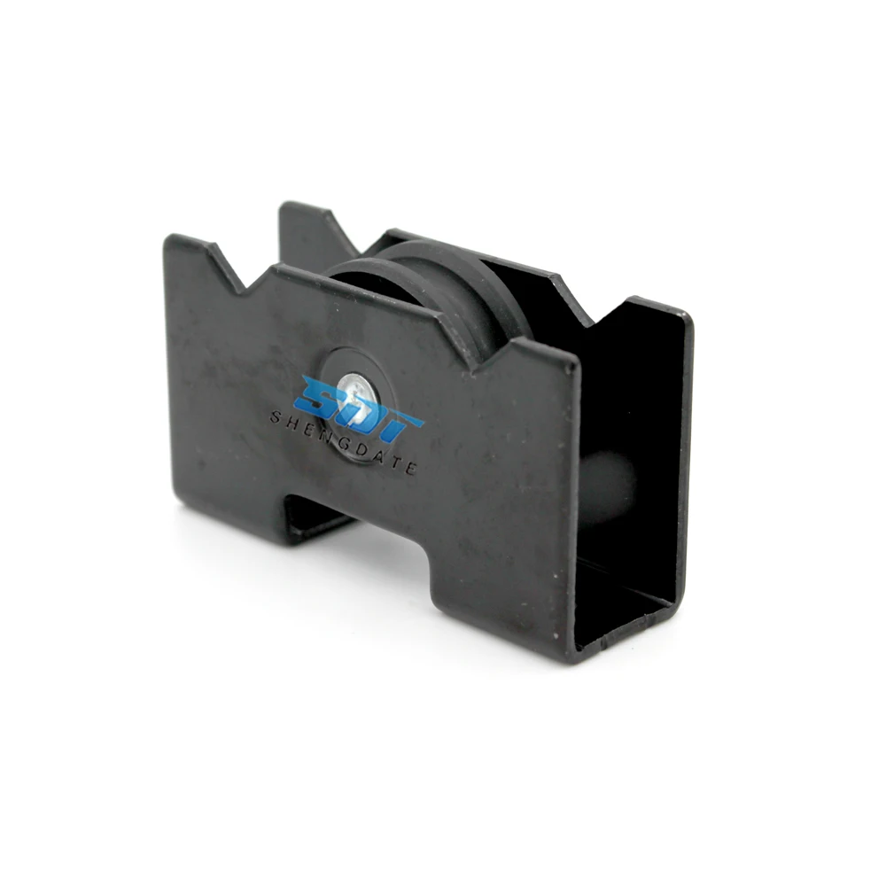 Zinc Plated Aluminum Alloy UPVC Sliding Window Roller Replacement Nylon Pulley Metal Wheel South America Market