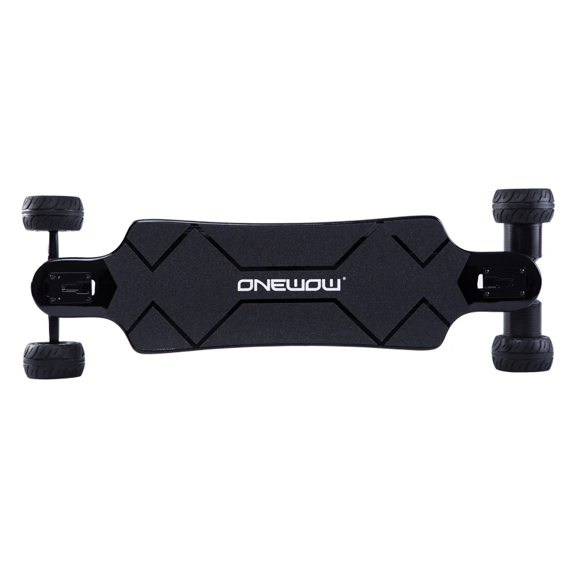 2022 Direct Drive 115mm All Terrain wheels bamboo concave deck electric skateboard longboard in hot sales
