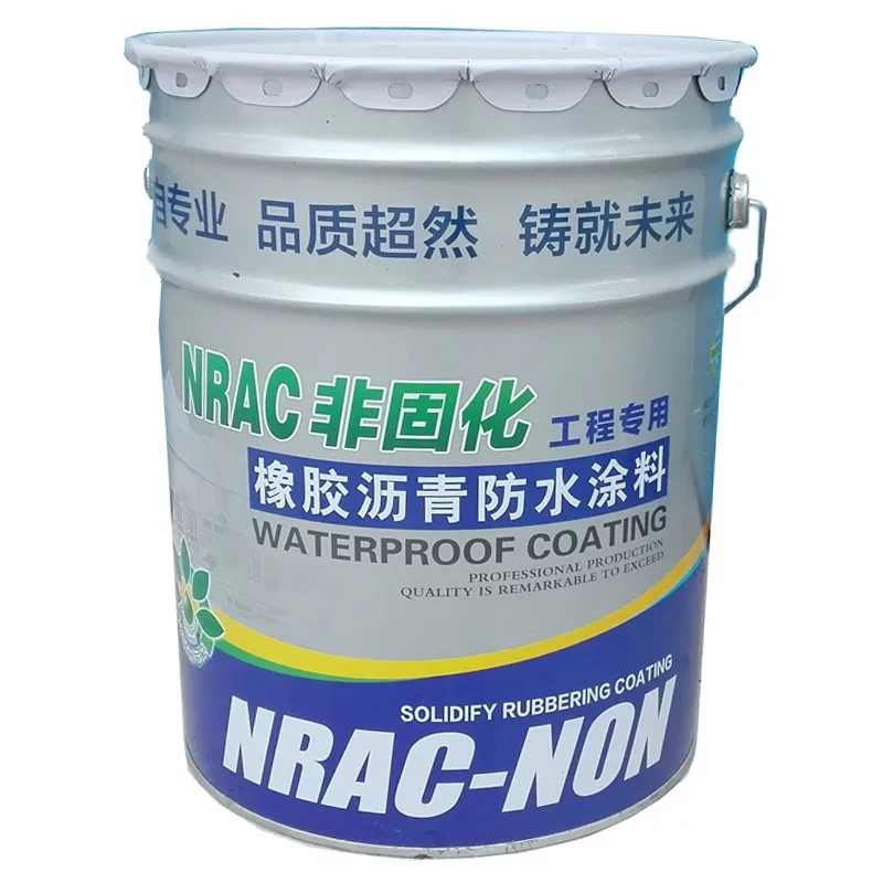 
Spraying Non curing rubber asphalt waterproof coating liquid rubber bitumen for buildings 