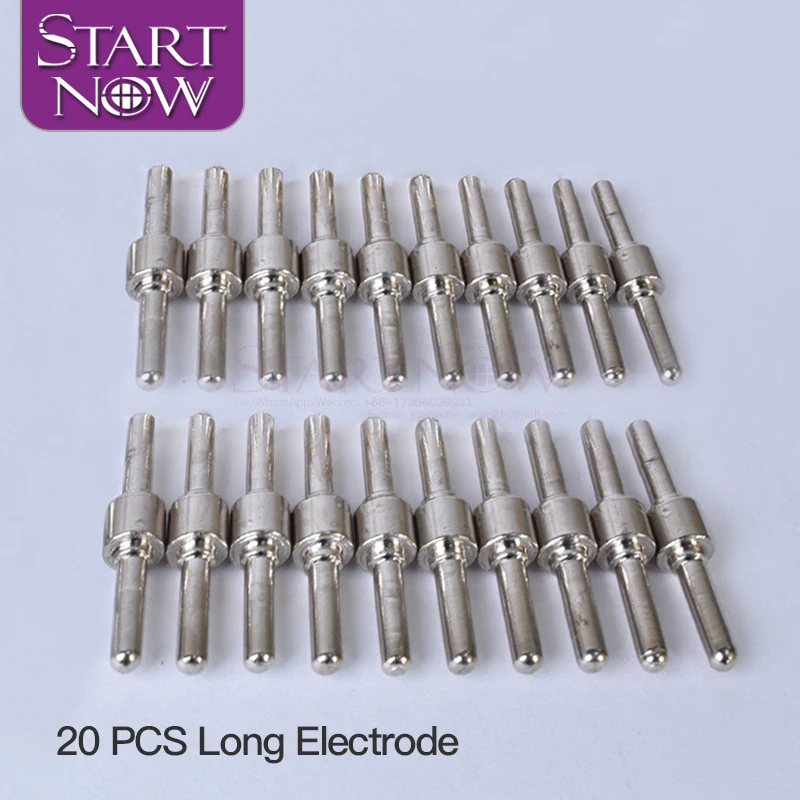 Startnow 40PCS PT31 Plasma Torch Roller Pilot  Arc Nozzles Electrode Kits For LG-40 Plasma Welding Machine CUT40 312 Consumables