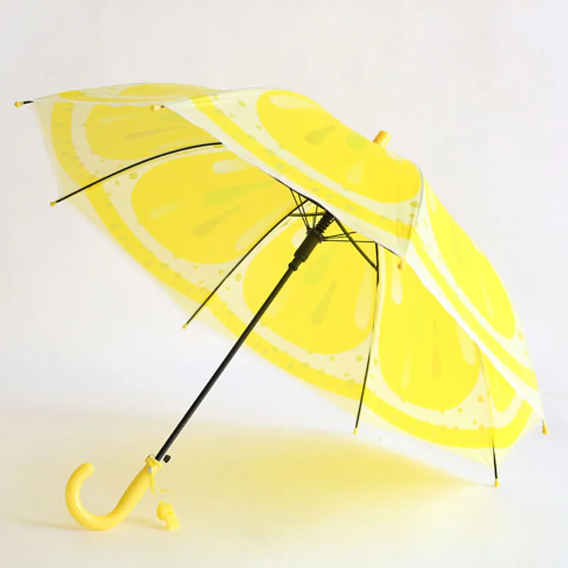 2021 Cute Fruit Printing Umbrella Children Umbrella Creative Kids Umbrella