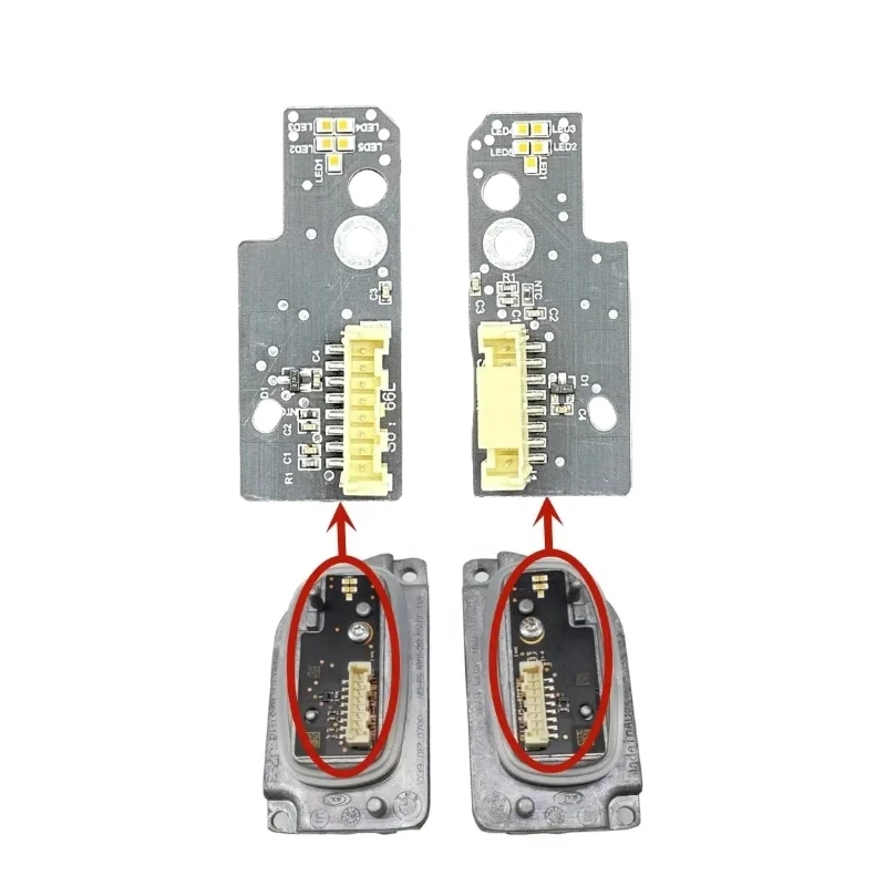 NEW Headlight Turn Signal Light Module PCB Chip Board 63117214941 63117214942 For 5 Series G30 G31 G38 2016-2020