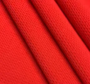 140gsm breathable quick-drying 100% polyester birds eye mesh fabric suitable for sportswear sports shirts