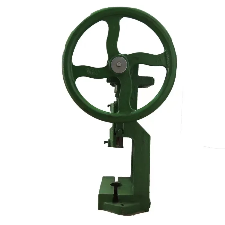 Small Manual Hand Press Plate Punch Machine Desktop Punching Machine