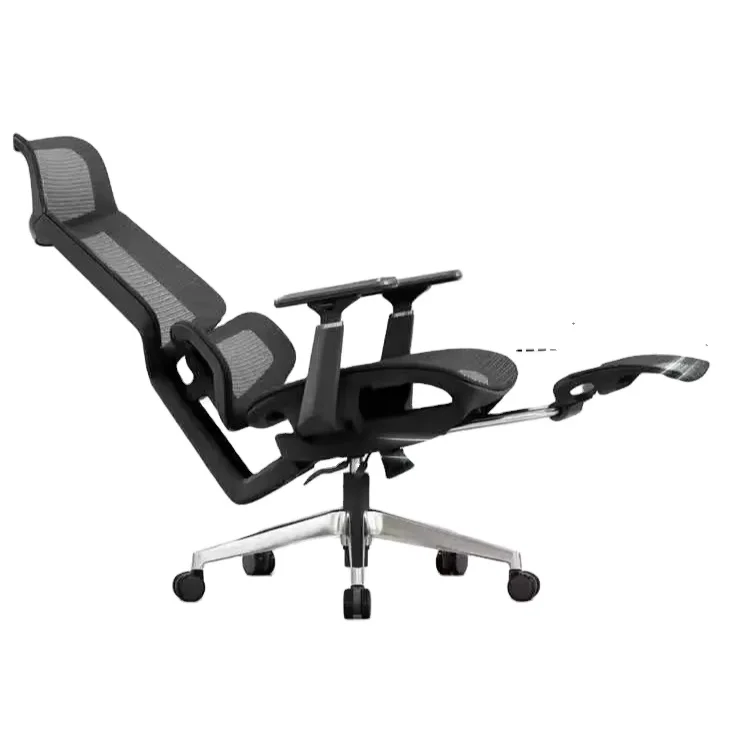 Variable Lumbar Support Modern Ergonomics Ergonomic Mesh Game Office Chair with Perforated Hollow Seating