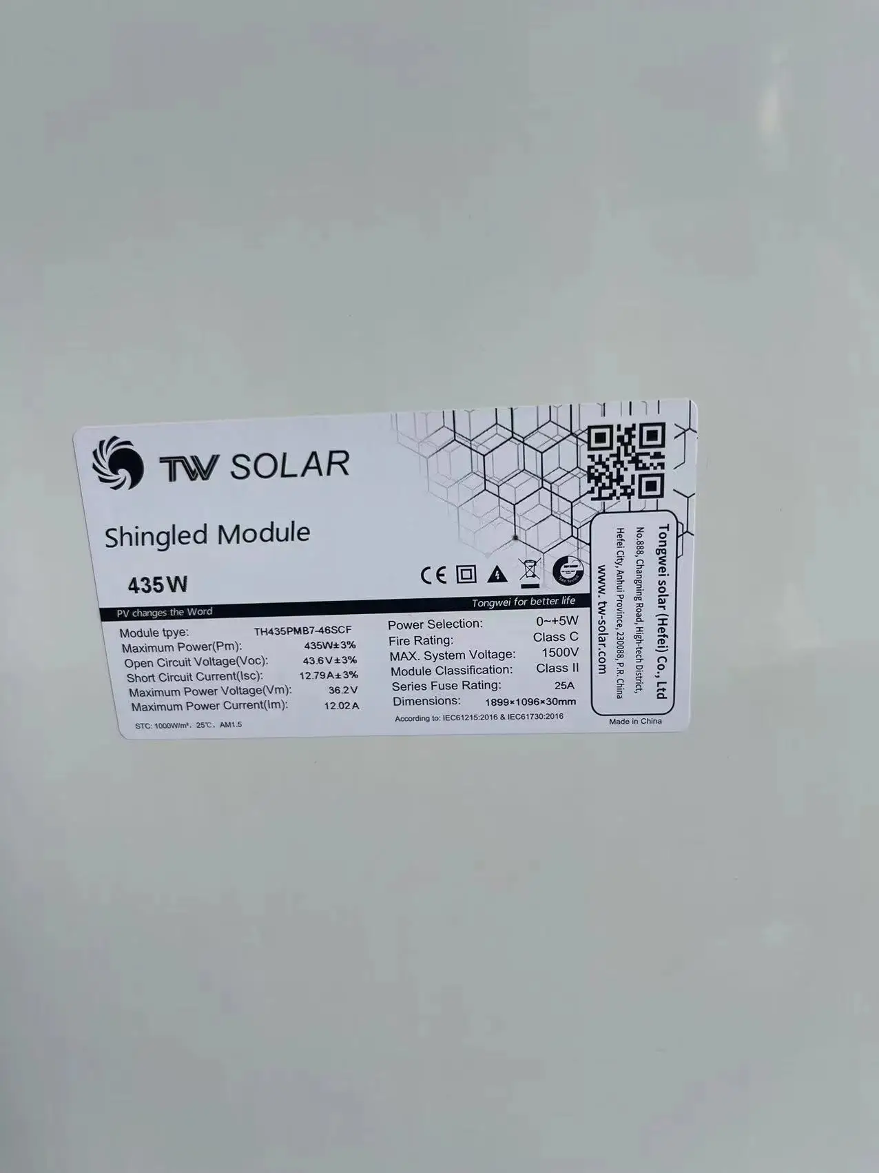 Tongwei TW All Black New-Tech 390W 400W 405W 410W suitable for European market Solar Home roof solar water pump