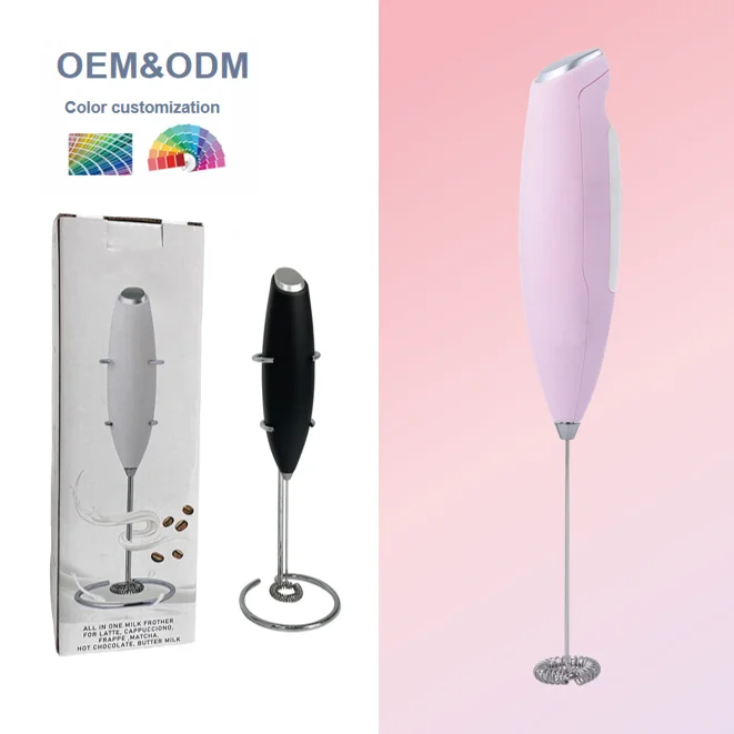 Operated Mixer Battery Handheld Kitchen With Milk Mug Milk Frother