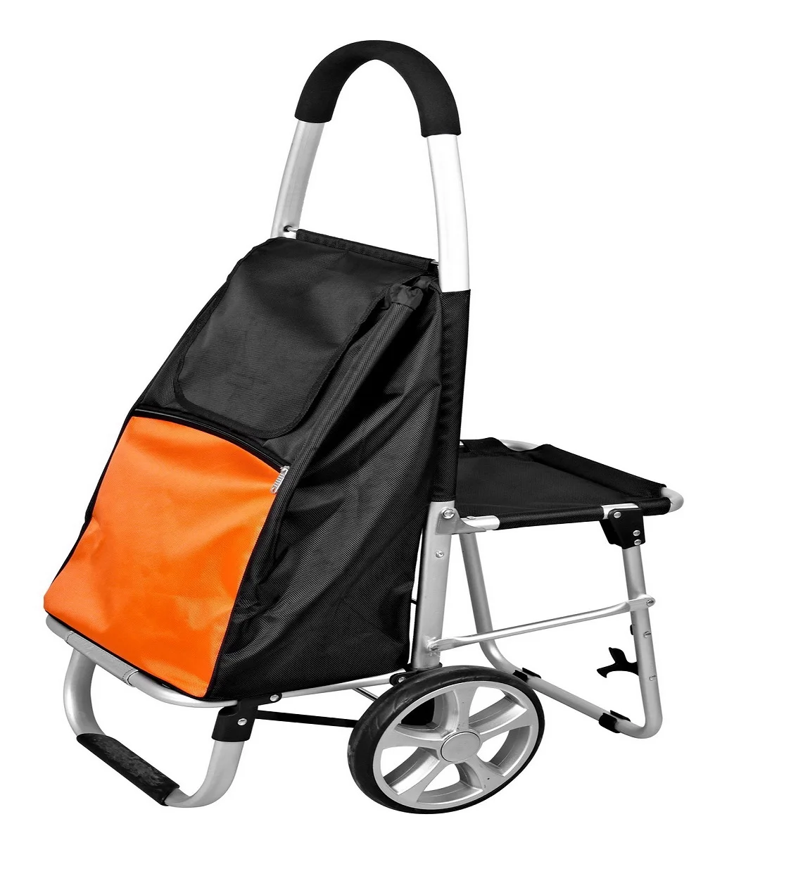 Hot sale products slazenger market trolley bag with seat