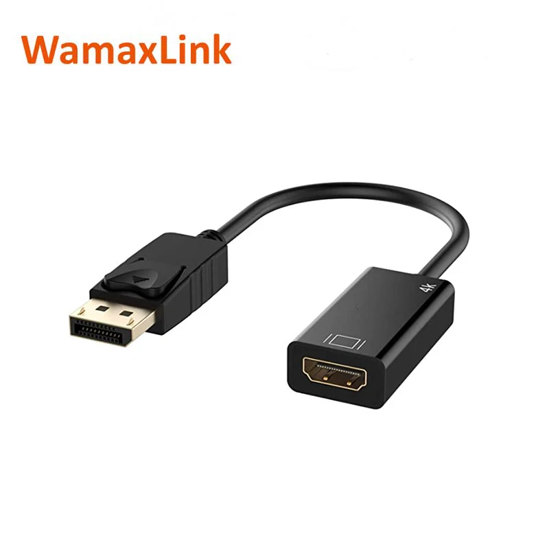 
High Definition Video Connector Display Port Adapter DP to HDMI Connecting wire laptop Projector 