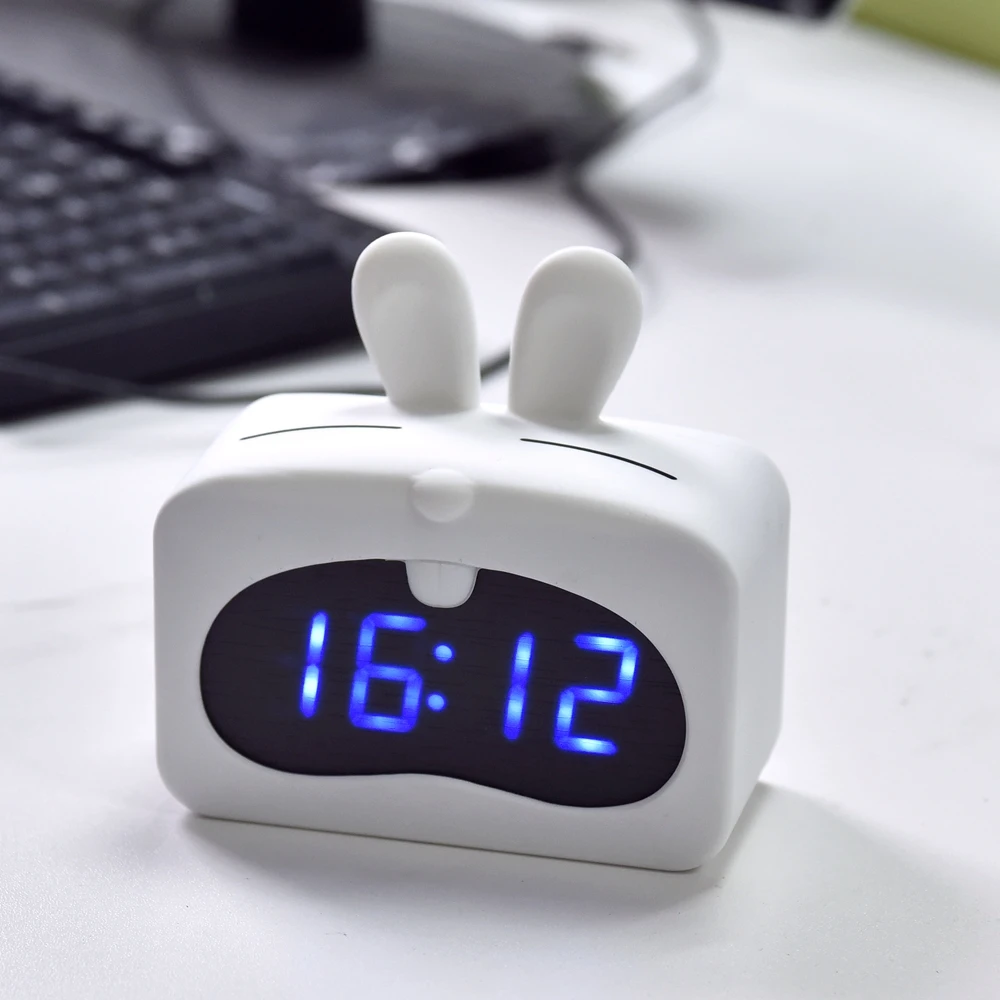 Home Decorative Display Digital Calendar Kids and Children Smart Desk Customized Promotional Led Digital Alarm Clock