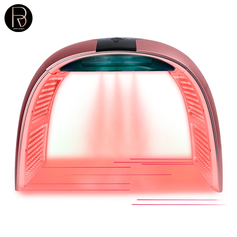 Wholesale Home Salon Facial Photon Red Pdt Led Mask 7 Color Light Therapy Mist Spray Facial Beauty Machine
