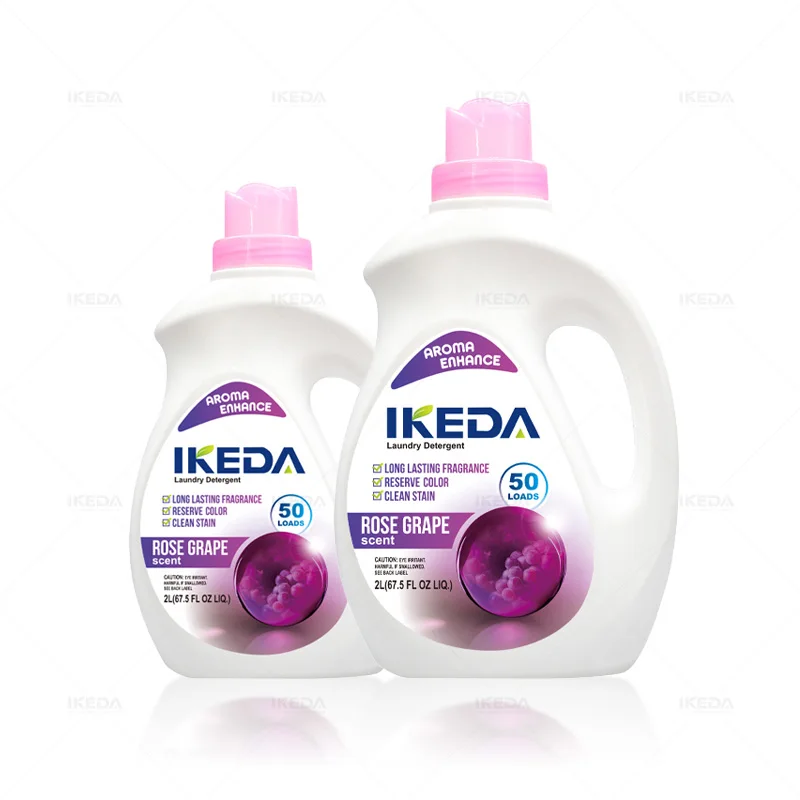 IKEDA best laundry detergent production line eco friendly scented perfume laundry detergent for baby