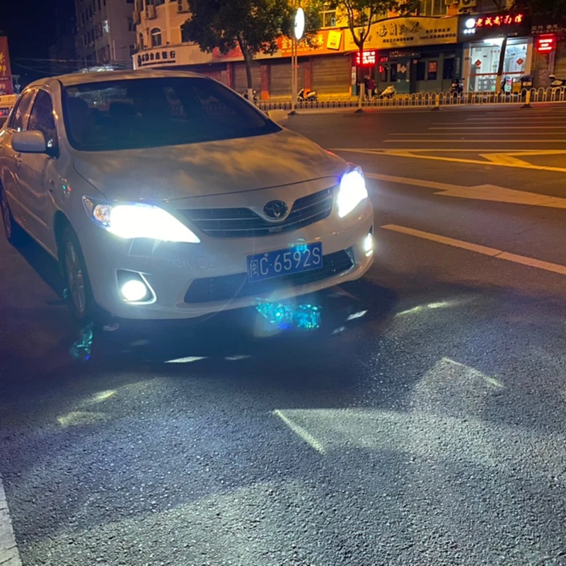  Универсальная противотуманная фара для Toyota серии Corolla Ralink Camry Vios Highlander Prado высокояркая
