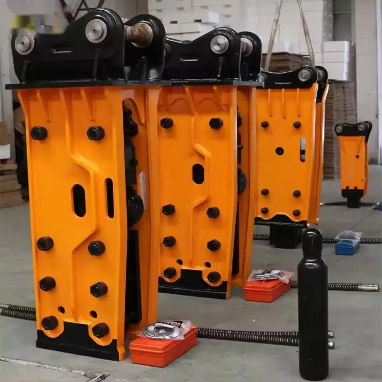 SIDE TOP and BOX TYPE Hydraulic Breaker 19~25ton Drilling Rods and Concrete Excavator Construction Machinery