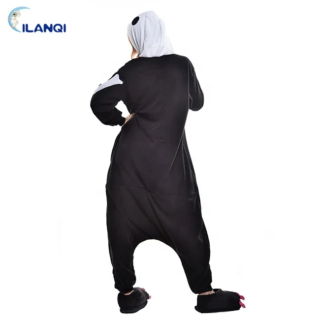 Оптовая продажа, костюм-комбинезон для Хэллоуина большого размера со скелетом и толстовкой