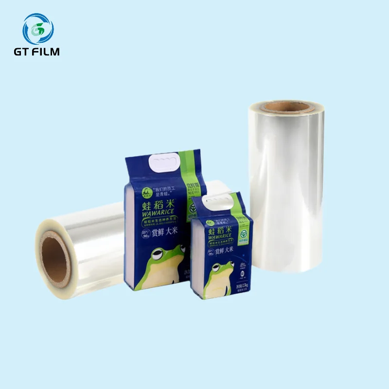 Acrylic coated BOPP 30 mic bopp film packaging plastic packaging bopp film thermal lamination roll film