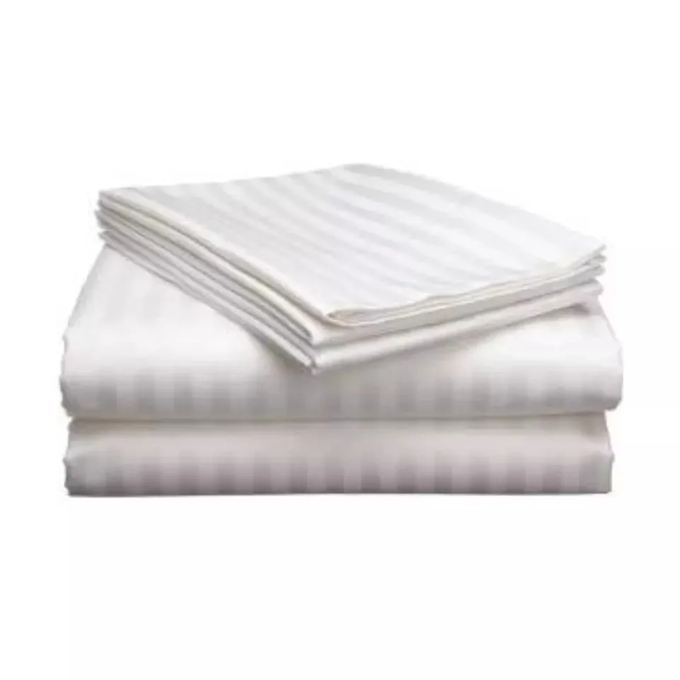 300T Fitted  Flat Sheets Super Soft 100% Egyptian Cotton 5 Star Hotel 4 Piece Set Bed Sheet Sets on Sale